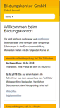 Mobile Screenshot of bildungskontor.de